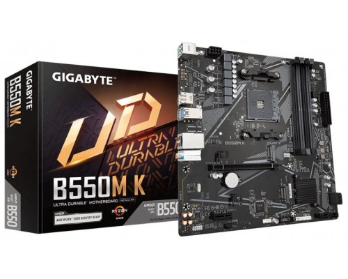 PLACA BASE GIGABYTE B550M K1.0 MICRO ATX  AM4